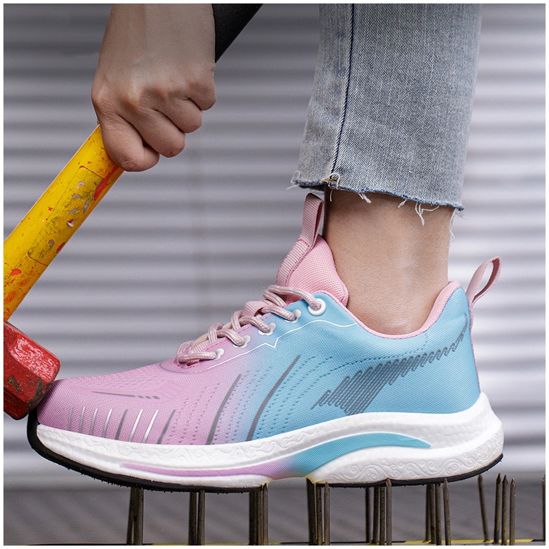 Work Boot Steel Toe - women fashion breathable steel toe cap