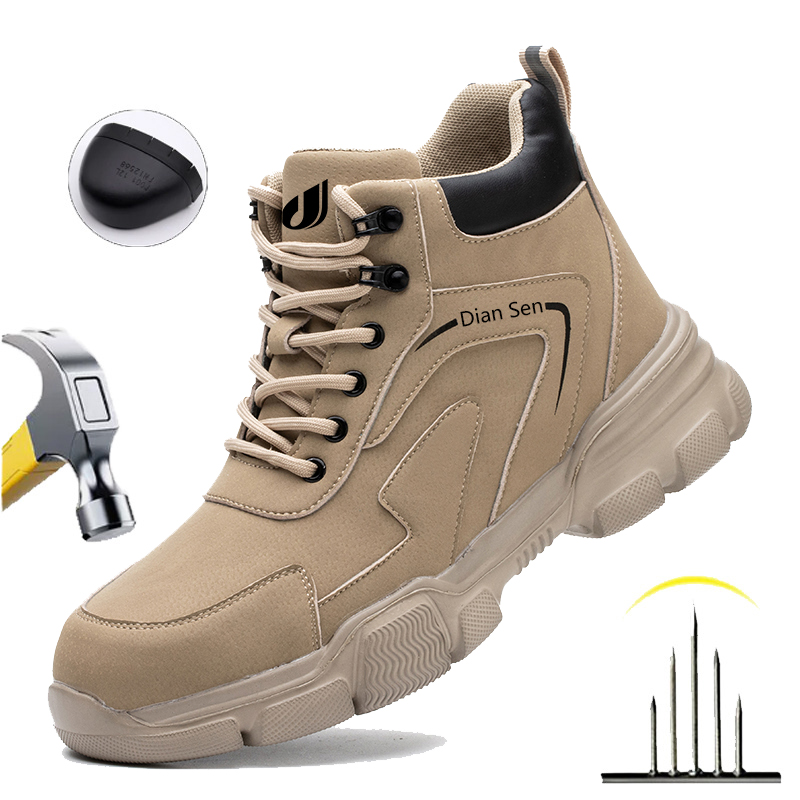 Work Boot Steel Toe - Mens Work Boots Steel Toe Shoes