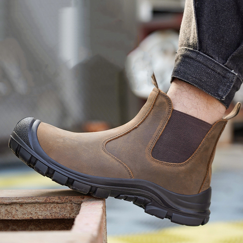 Work Boot Steel Toe - large size men's fashion steel toe