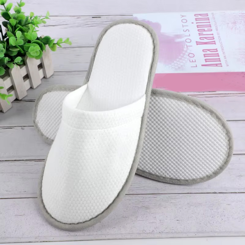 Men'S Shoes For Sale - White Cotton Slippers Men Women Hotel