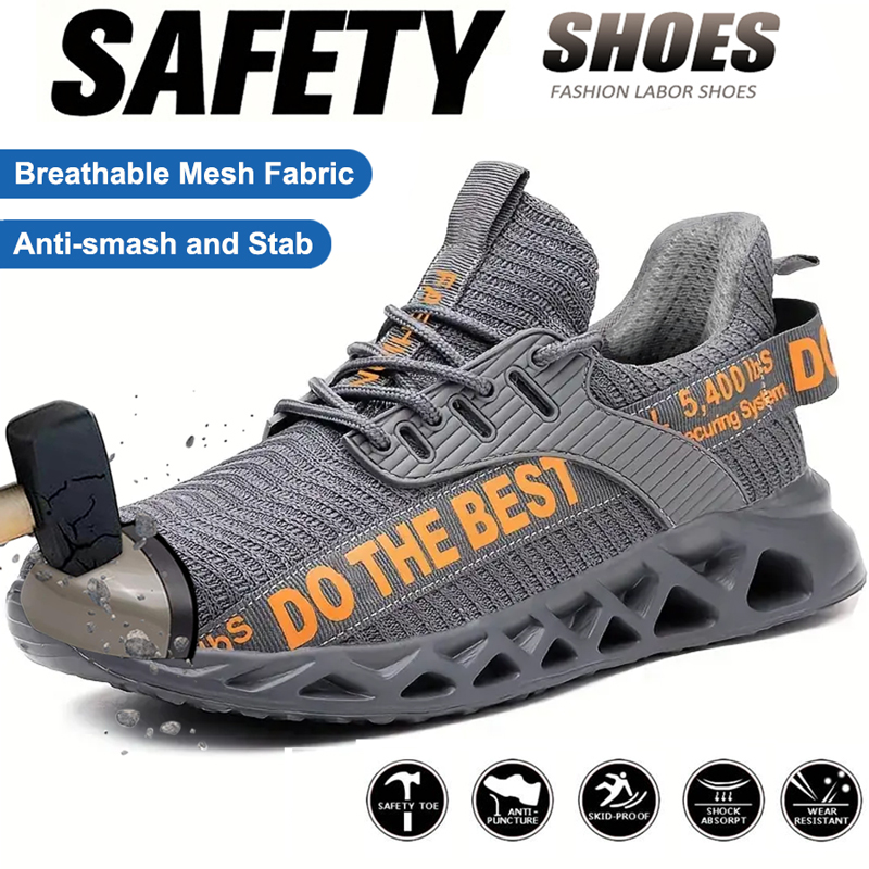 Work Boot Steel Toe - Steel Toe Safety Shoes for Men