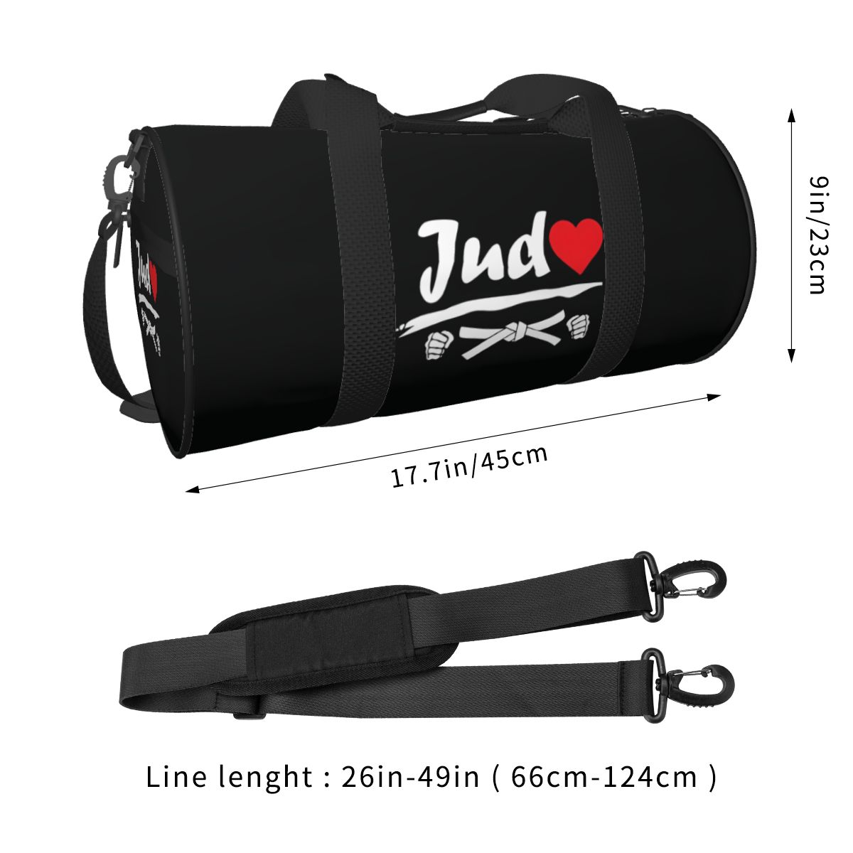 Gym Bag Judo Chart -Martial Ar - Men Shoes Chart ulasan dan harga