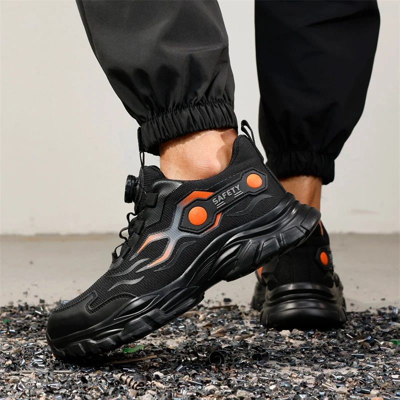 Men  Steel Toe Work Shoes Fash - Work Boot Steel Toe ulasan dan harga