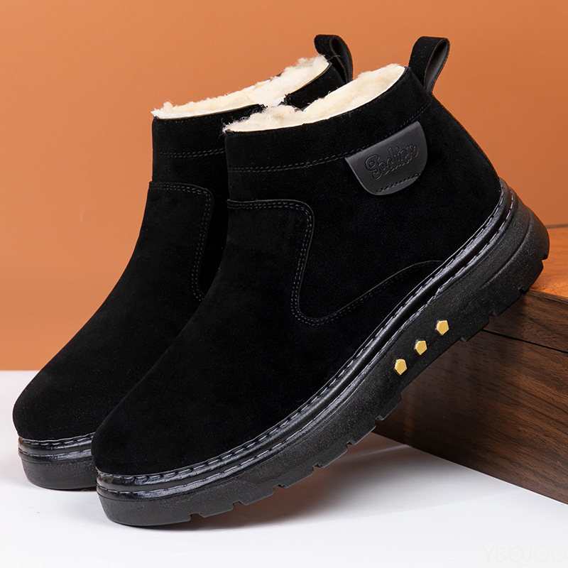 Winter new high top thick snow - Men'S Shoes Increase Height ulasan dan harga