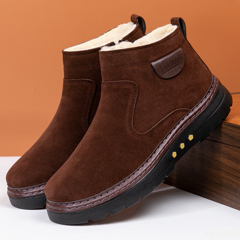 Winter new high top thick snow - Men'S Shoes Increase Height ulasan dan harga