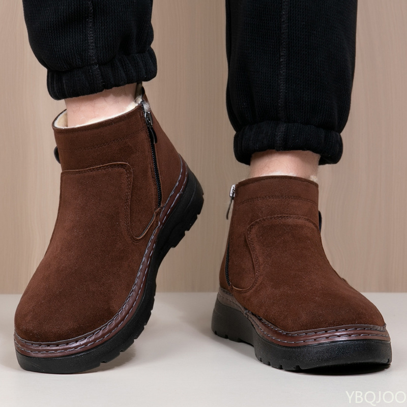 Winter new high top thick snow - Men'S Shoes Increase Height ulasan dan harga