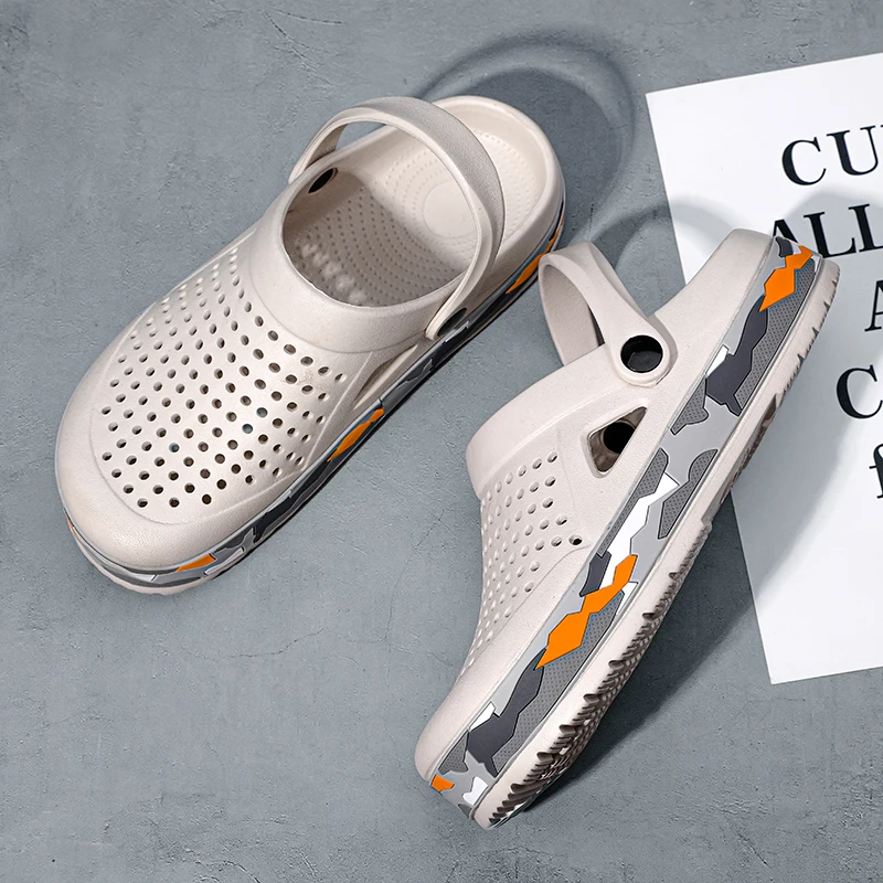 Summer Men Shoes Clogs Slipper - Men Shoes Marks ulasan dan harga