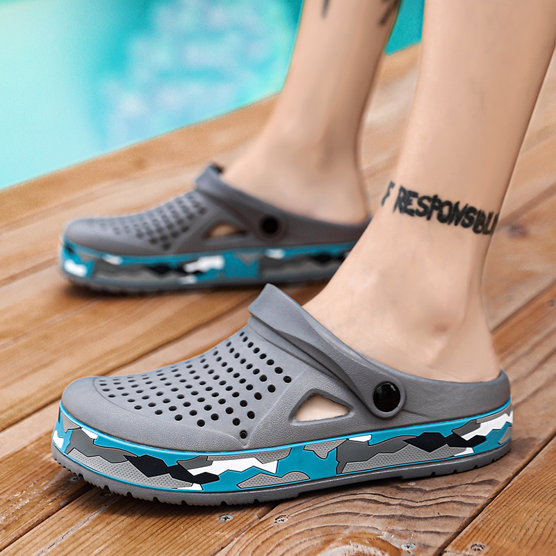 Summer Men Shoes Clogs Slipper - Men Shoes Marks ulasan dan harga