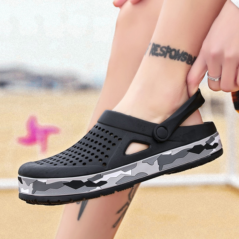 Summer Men Shoes Clogs Slipper - Men Shoes Marks ulasan dan harga
