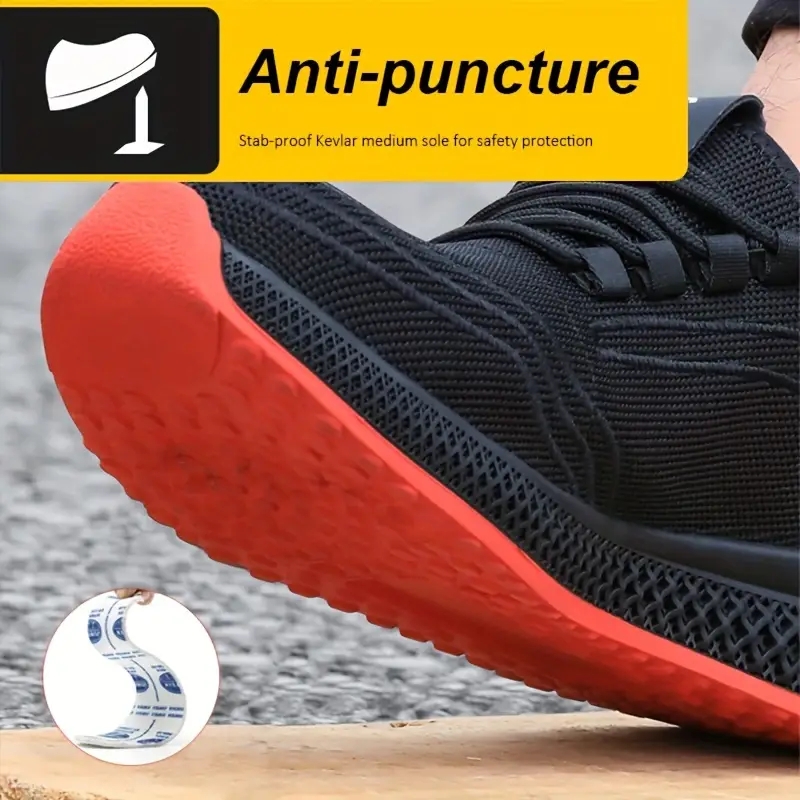 Anti-Smash Puncture-Proof Inde - Work Boot Steel Toe ulasan dan harga