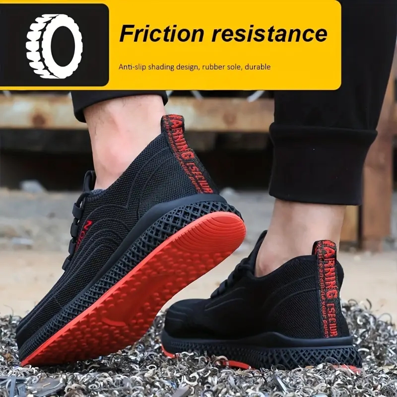 Anti-Smash Puncture-Proof Inde - Work Boot Steel Toe ulasan dan harga