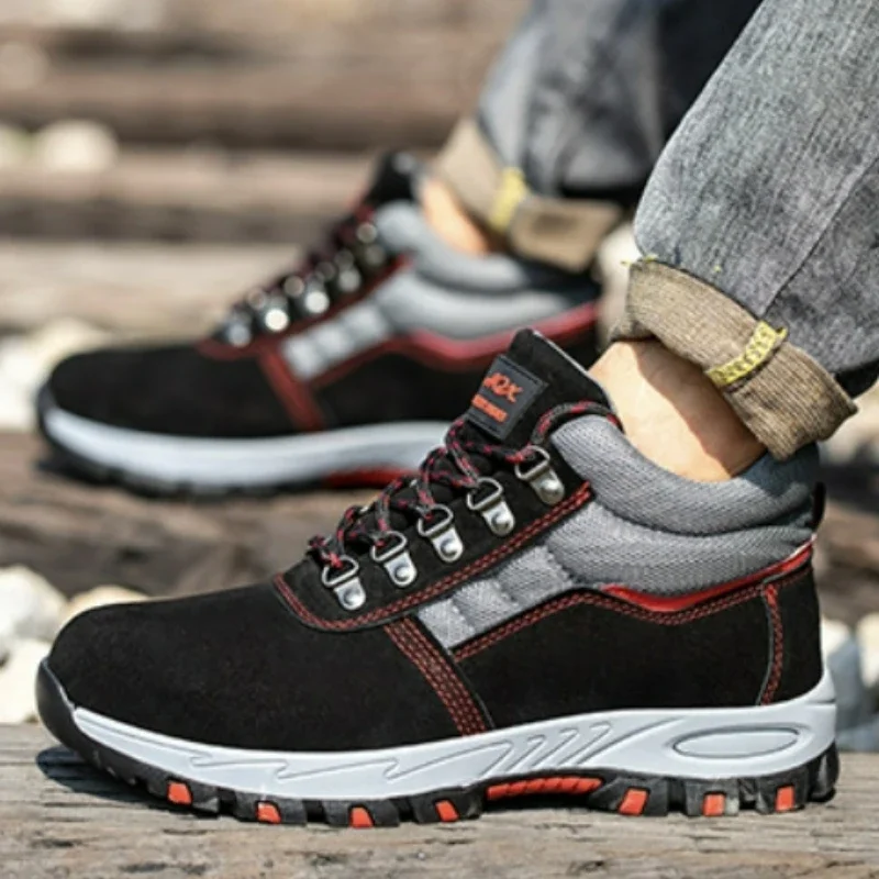 High Quality Men Safety Boots  - Work Boot Steel Toe ulasan dan harga