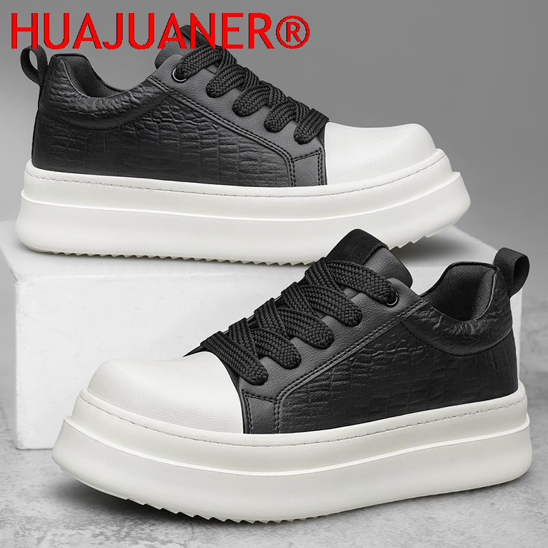 Men's Leather Elevator Shoes 7 - Men'S Shoes Increase Height ulasan dan harga