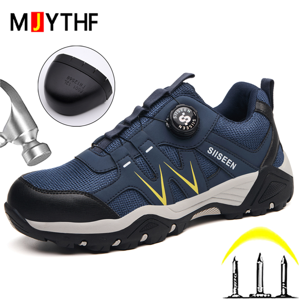 Men's High Quality Safety Shoe - Work Boot Steel Toe ulasan dan harga