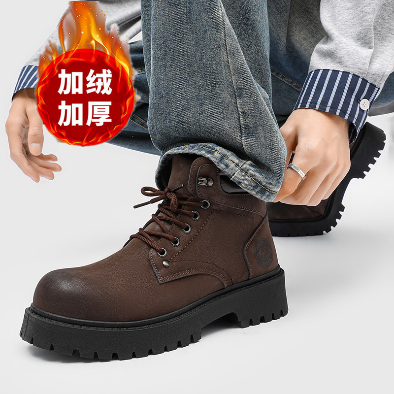 Men boots New Winter Slippers  - Men Shoes Marks ulasan dan harga
