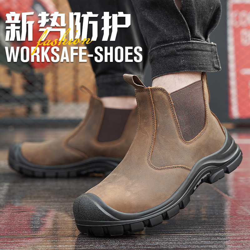 large size men's fashion steel - Work Boot Steel Toe ulasan dan harga