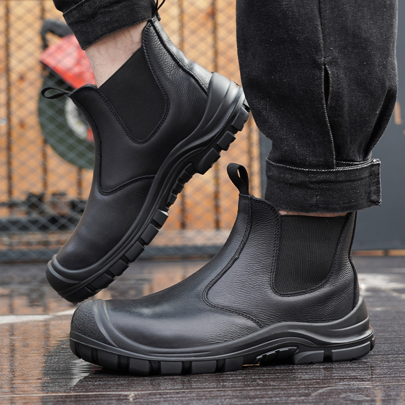 large size men's fashion steel - Work Boot Steel Toe ulasan dan harga