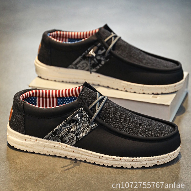Hot Sale Blue/Black Men Loafer - Men'S Shoes For Sale ulasan dan harga