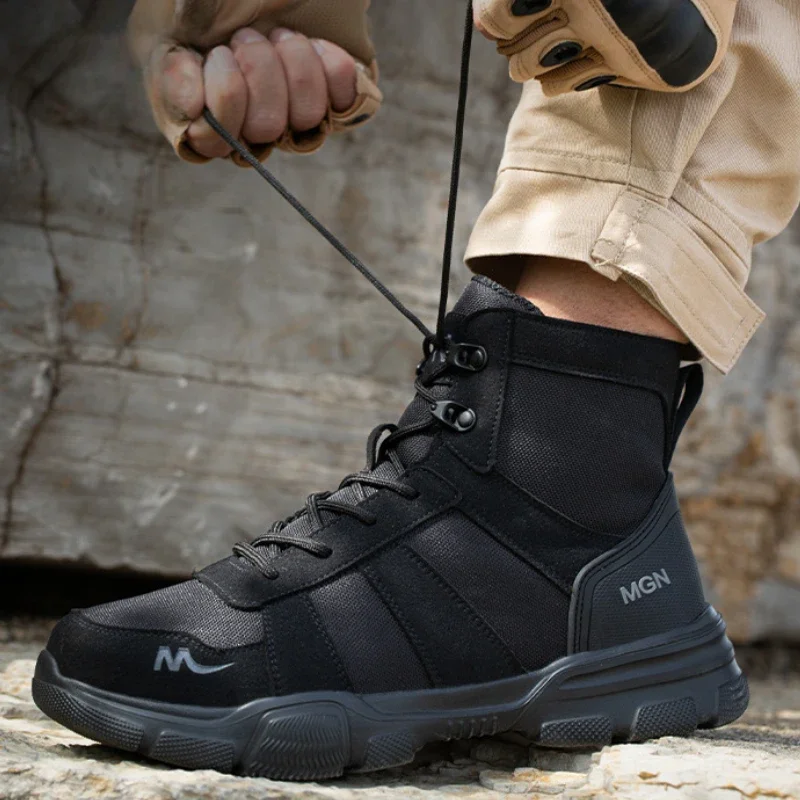 Work Boots Indestructible Men' - Work Boot Steel Toe ulasan dan harga