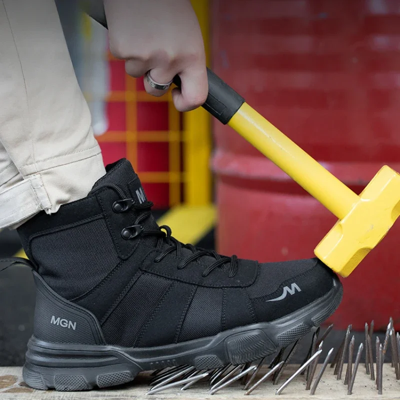 Work Boots Indestructible Men' - Work Boot Steel Toe ulasan dan harga