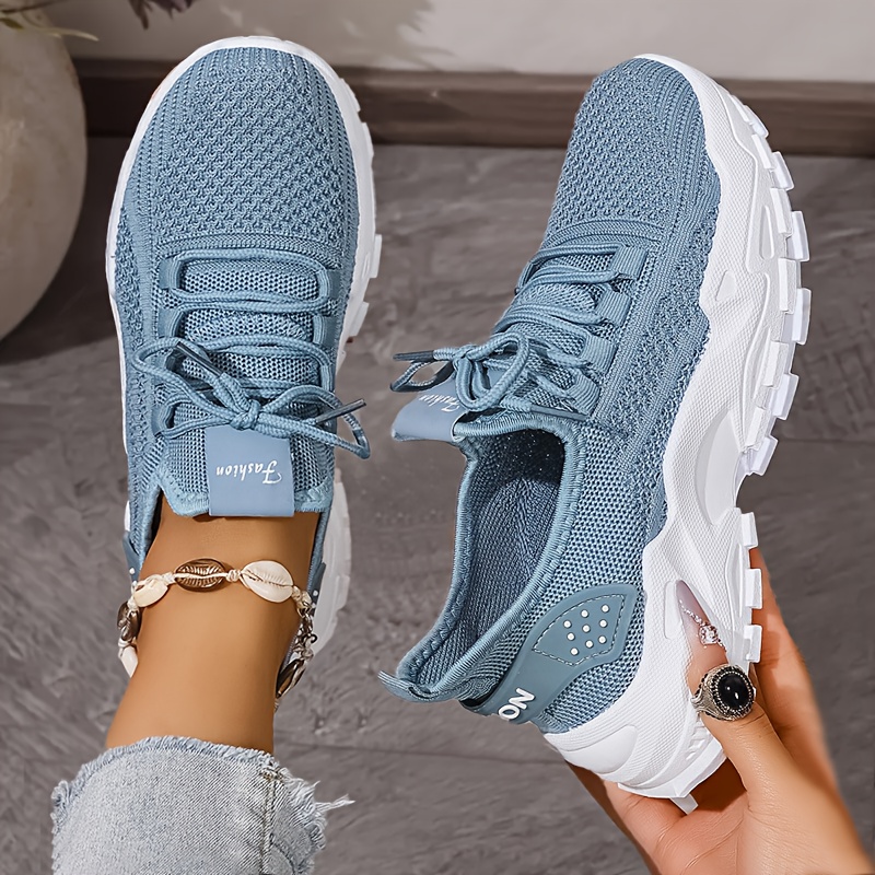 Breathable Knit Sneakers Fashi - Men Shoes Marks ulasan dan harga
