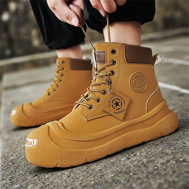 Shorts Ankle Boots Fashionable - Men Shoes Marks ulasan dan harga