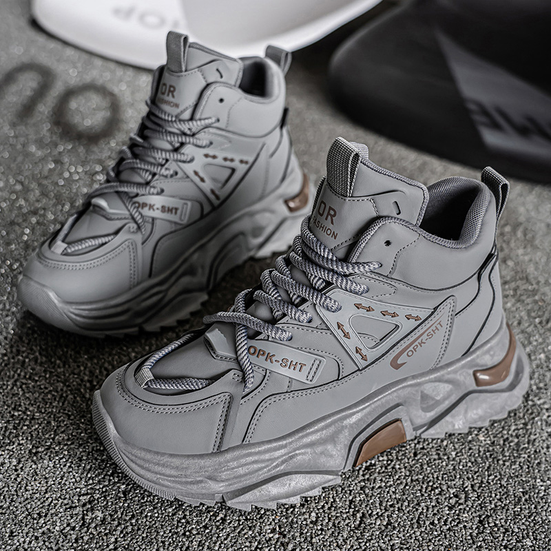 High Top Breathable Anti Slip  - Men'S Shoes For Sale ulasan dan harga
