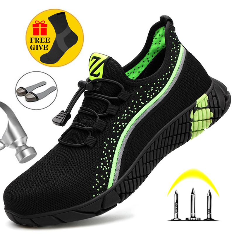 MJYTHF Male Indestructible Sho - Work Boot Steel Toe ulasan dan harga