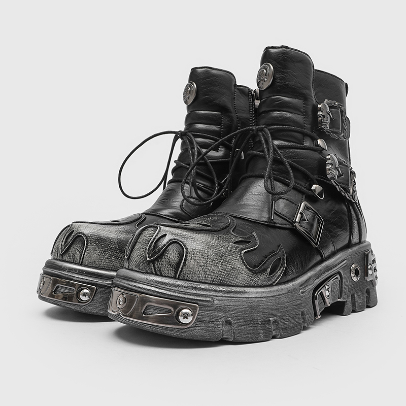 Men Height Increasing Punk Sty - Men'S Shoes Increase Height ulasan dan harga