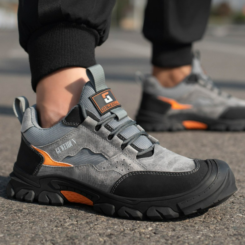 Men Safety Shoes Work Steel To - Work Boot Steel Toe ulasan dan harga